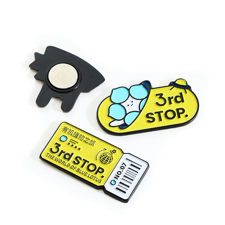 3d Usa Cute Souvenir embossed metalezko hozkailu iman pertsonalizatua