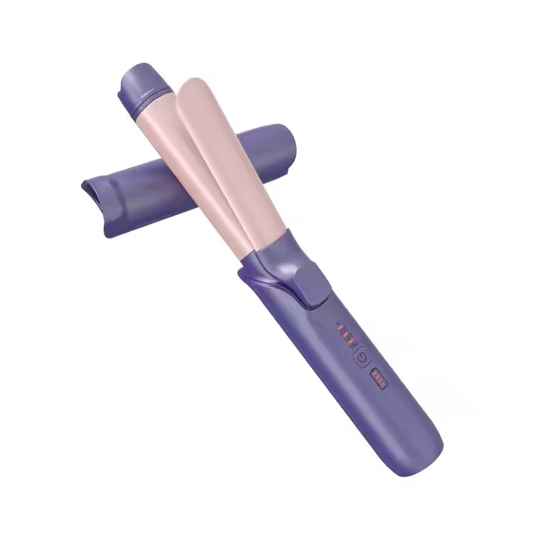 Komertzialaren haririk gabeko emakume automatikoak ile luzeko curler styler