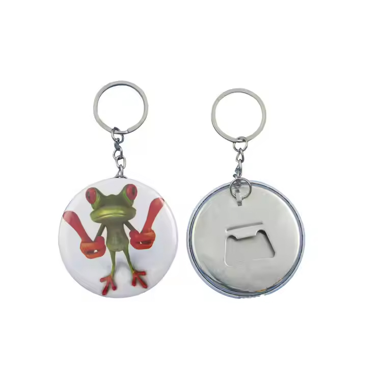 Pertsonalizatutako 44mm Key Ring Block Botilako botila irekitzailearen gako katea