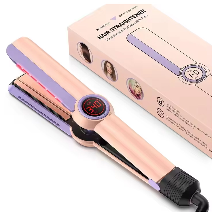 Errendimendu handiko ilea lisatzeko plaka zabalak plantxa laua