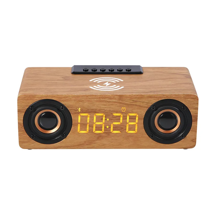 Funtzio anitzeko 3 in 1 haririk gabeko karga digitala Bluetooth erlojua