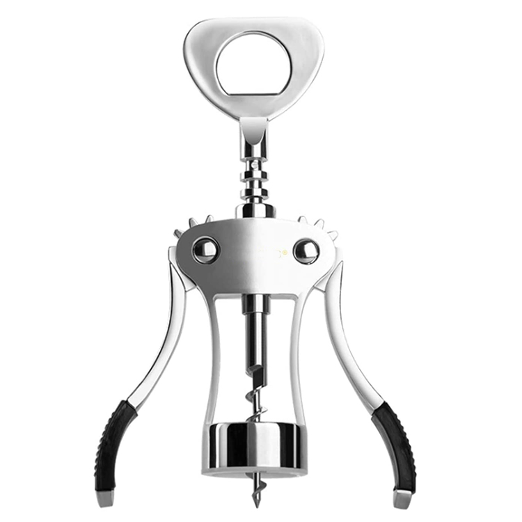 Funtzio anitzeko garagardo irekitzailea Wing Wine Corkscrew