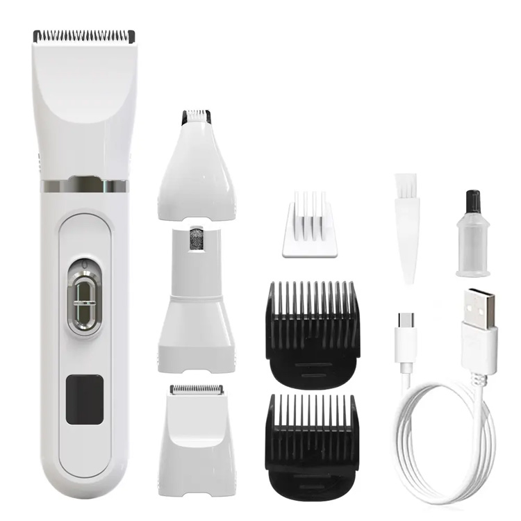 New 4 in 1 1 grooming kit Baxu zaratak maskota ilea mozteko txakur shaver