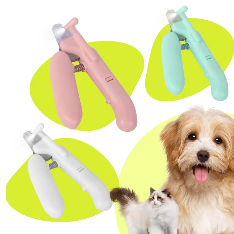 Maskota iltzeak LED Argiaren Light Pet Claw Grooming guraizeak