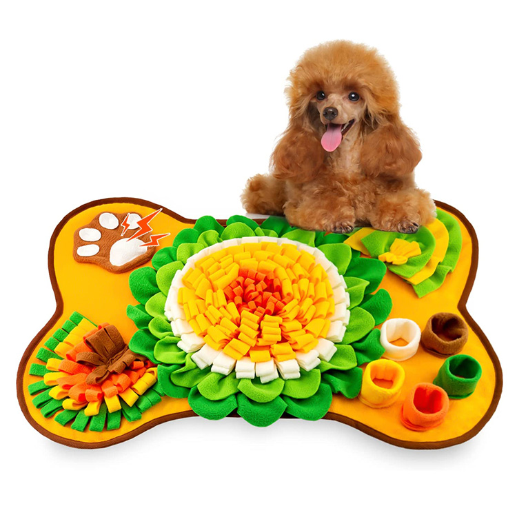 Pet Puzzle Jostailua Slow Feeder Training Dog Snuffle Mat