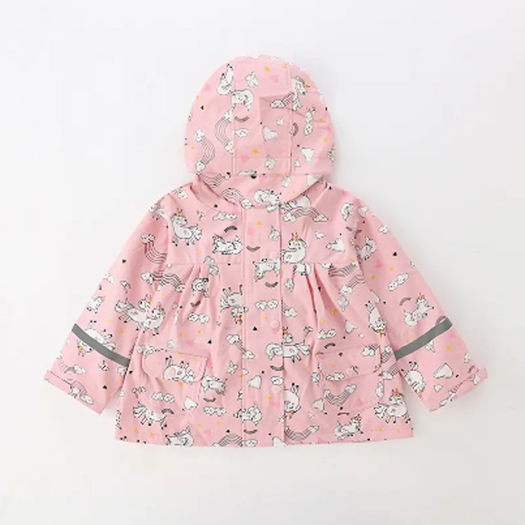 Poncho estiloa loditutako windbreaker gizonezko emakumezkoen tartea