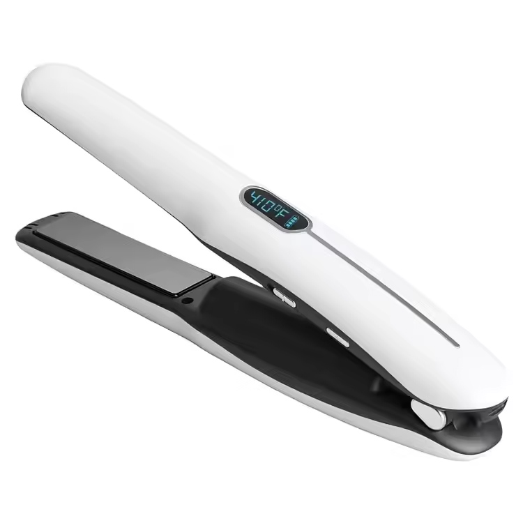 2-in-1 mini kable gabeko ilea zuzentzeko eta burdina kizkur eramangarria