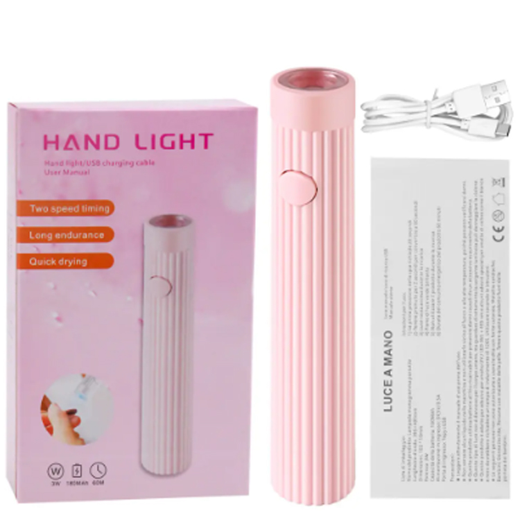Mini UV eramangarria LED iltze artea eskuko hitza lanpara